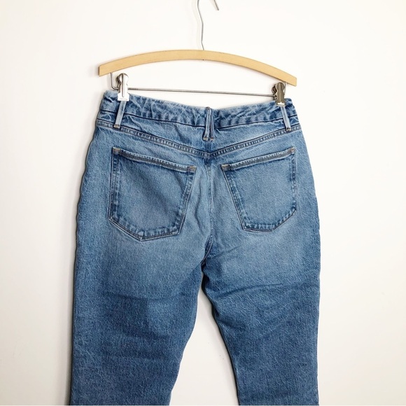 Good American high rise raw hem jeans - Picture 4 of 11